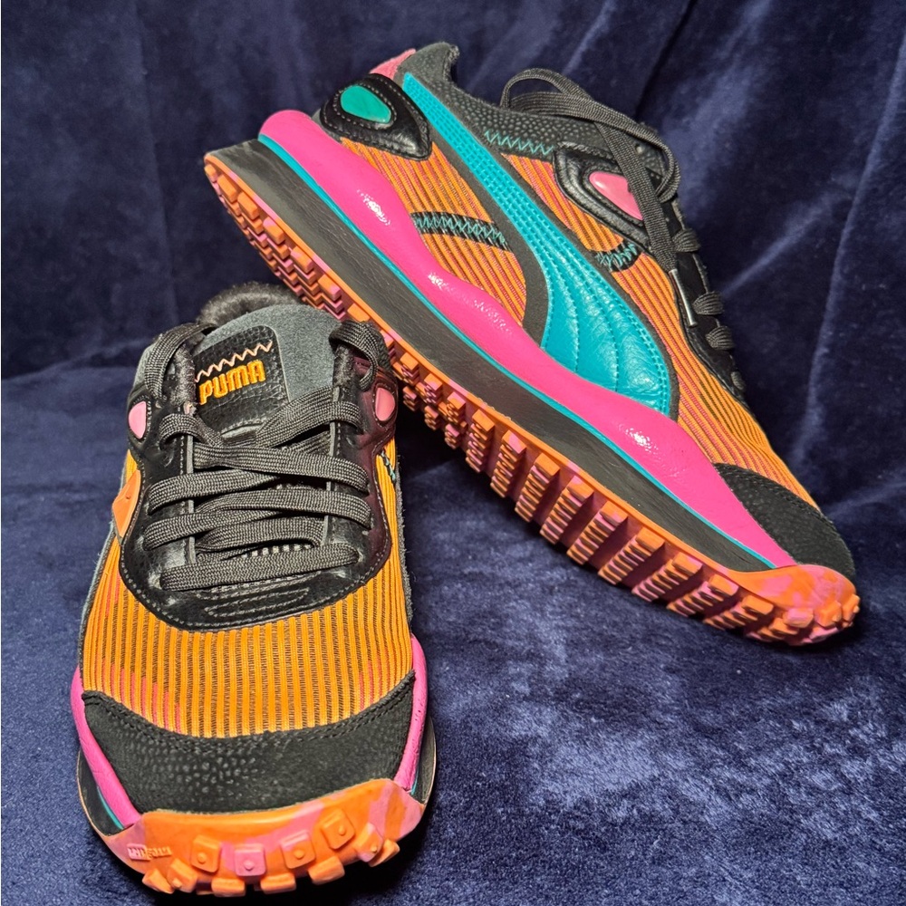 PUMA Womens Street Rider Sneakers Shoes